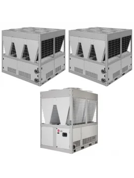 LG 656 KW Isı Pompası Kaskad Paket Büyük Kapasiteli Isıtma ve Soğutma