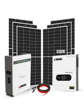 Lityum Akülü Solar Paket - Buzdolabı + TV + Çamaşır Makinesi Çalıştıran Güneş Enerjisi Paketi