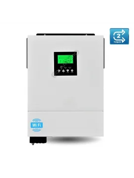 Max VM II 6.2KW 100A Premium Plus Hibrit İnverter - MPPT + Çift AC Çıkışı + Wifi