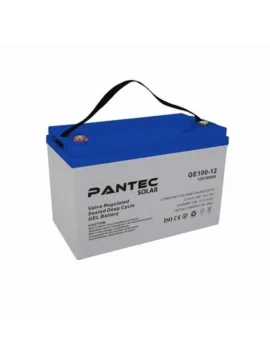 Pantec Solar 12V 100Ah Derin Döngü Jel Akü