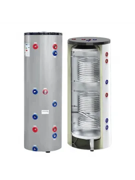 Solimpeks Solikombi 300 Litre Çift Serpantinli Boyler