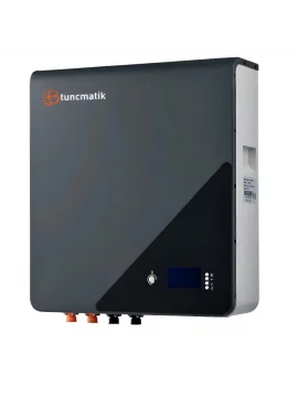 Tunçmatik 5KW 100Ah 51.2 Volt Lityum Demir Fosfat Akü - Paralellenebilir LCD Ekran Batarya