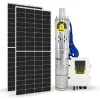 2 Adet Güneş Paneli ile Çalışan Hegel 48 Volt Dc Pompalı Sulama Paketi - Max.70 Metre - Max.4 Ton Su