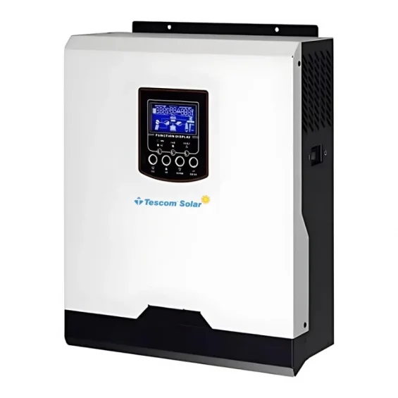 Tescom 3KW 3000 Watt Tam Sinüs Akıllı İnverter 24V 50A Şarjlı İnverter