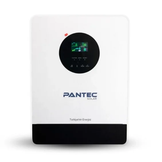 Pantec 6.2KW Yüksek Voltaj Tam Sinüs Akıllı İnverter 48V 100A MPPT Şarjlı İnverter - Wifi