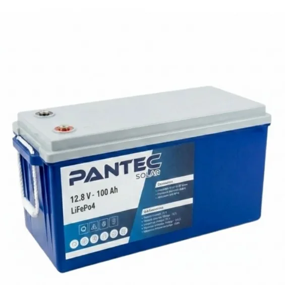 Pantec Lityum Akü 12.8V 200Ah LiFePo4 Batarya Akü