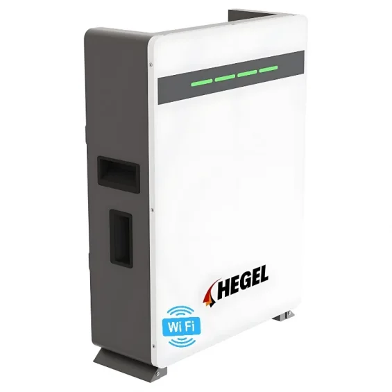 Hegel LiFePO4 Akü 51.2V 100Ah 5.12KWH Duvar Tipi Lityum Akü + Wifi