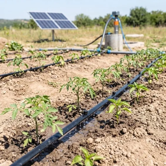 Pantec 24 Volt 210 Watt DC Solar Dalgıç Pompa - Max.80 Metre - Max.1.8 Ton Su
