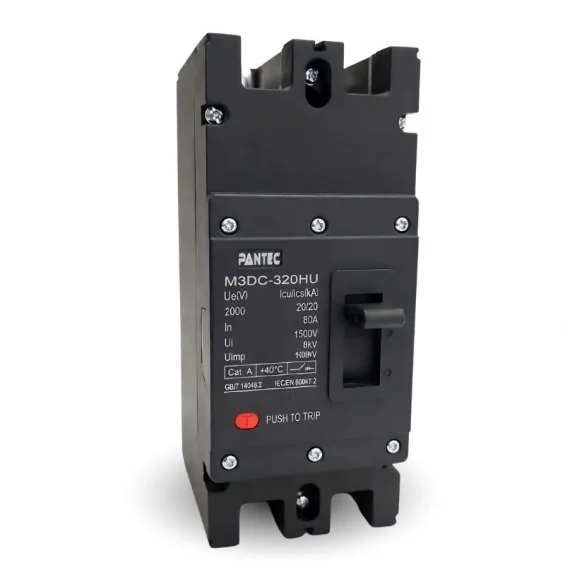 Pantec DC Sigorta 80A 1000VDC Devre Kesici