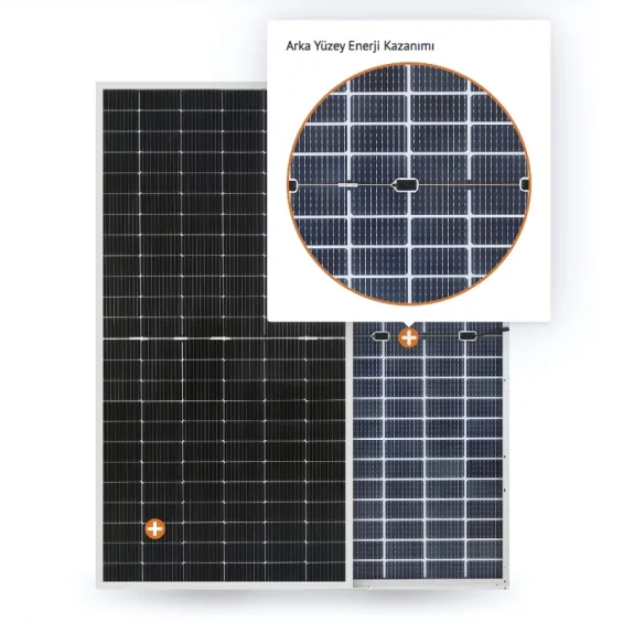 Venta 550 Watt Half Cut Güneş Paneli - Monokristal Solar Panel