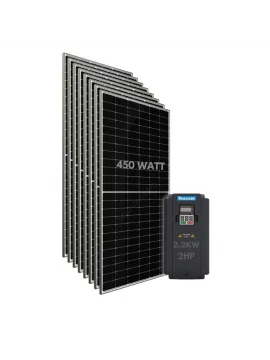 1.5KW 2HP 3Faz 220V Güneş Paneli ile Dalgıç Pompa Sistemi