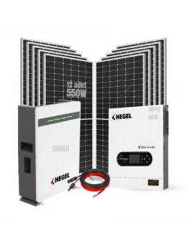 Klima Çalıştıran Enerjisi Paketi - Şebeke Elektriği ile Birlikte Çalışan Lityum Akülü Sistem