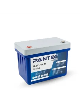 Pantec Lityum Akü 12.8V 100Ah LiFePo4 Batarya Akü