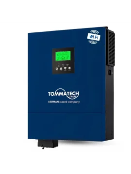TommaTech ProX 6.2KW 48V MPPT 6200W Monofaze Akıllı İnverter + Wifi