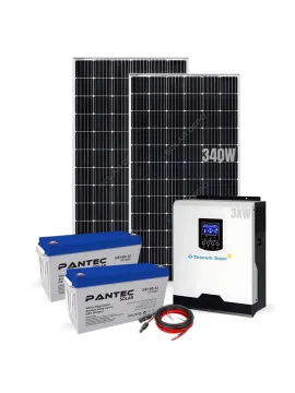 Günlük 4KW Üretim - Buzdolabı + Tv + Aydınlatma Güneş Enerjisi Paketi - PRO2