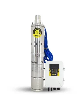 Hegel 96 Volt DC Solar Dalgıç Pompa - Max.90 Metre - Max.7.5 Ton Su
