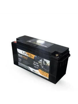 NuoVolt 12.8V 200Ah Lityum Akü - LiFePo4 Batarya Akü