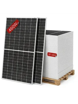 Soleron 460 Watt A+ Half Cut Güneş Paneli - Monokristal Solar Panel - 30 Adet Palet