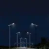 24 Saat Çalışan Hareket Sensörlü 100 Watt Betatek Park-Bahçe Solar Armatürü