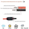 4mm 10m Kırmızı + 10m Siyah Solar Kablo ve Konnektör Set