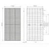 GSE 600 Watt 16BB A+ Class TopCon Half Cut Güneş Paneli - Monokristal Solar Panel