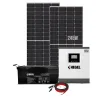 Lityum Akülü Ekonomik Karavan Güneş Enerjisi Paketi - 2.9 KW - 4.4 KW Günlük Üretim - Solar Paket MAX3
