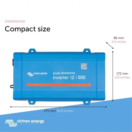 Victron 0.5KW 500 Watt 12 Volt Tam Sinüs İnverter