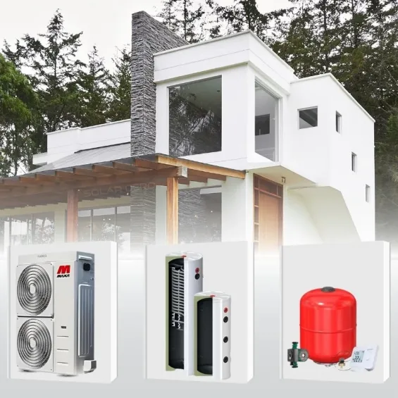 Solimpeks Maxa 16 kW Trifaze Isı Pompası Paketi