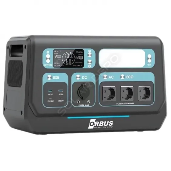 2200W 1720Wh Kapasite Taşınabilir Güç İstasyonu