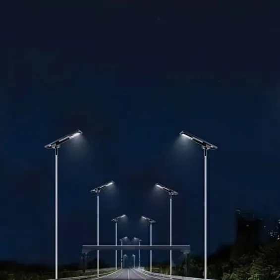 24 Saat Çalışan Hareket Sensörlü 100 Watt Betatek Park-Bahçe Solar Armatürü