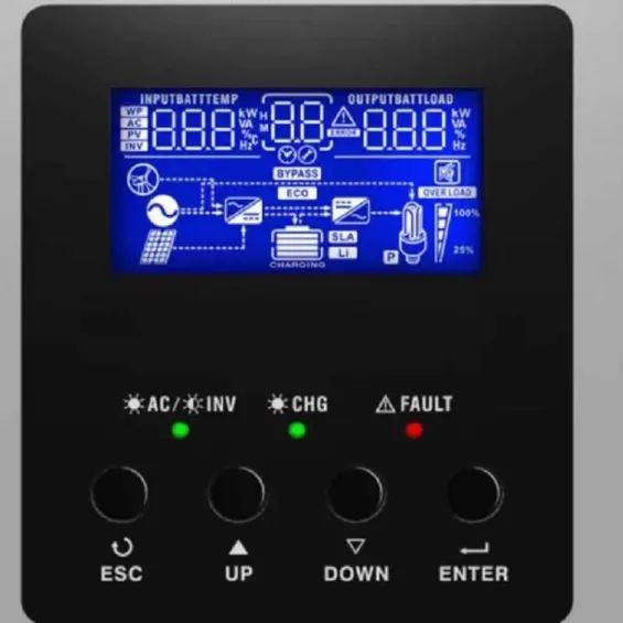 5KW 5000 Watt Tam Sinüs Akıllı İnverter 48V 50A Şarjlı İnverter