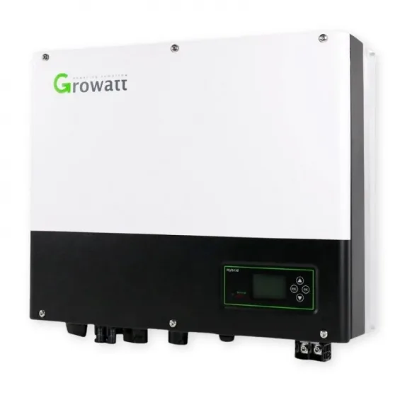 Growatt 10KW 2xMPPT Trifaze Lityum Akü Bağlantılı Paralellenebilir Hibrit İnverter