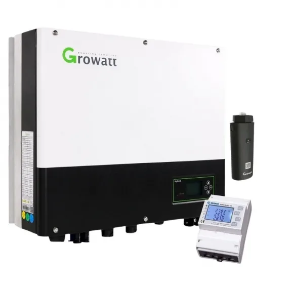 Growatt 10KW 2xMPPT Trifaze Lityum Akü Bağlantılı Paralellenebilir Hibrit İnverter