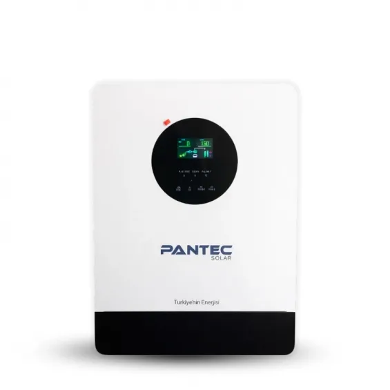 Pantec 4KW Yüksek Voltaj Tam Sinüs Akıllı İnverter 24V 100A MPPT Şarjlı İnverter - Wifi