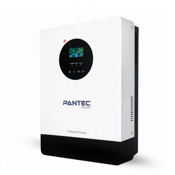 Pantec 6.2KW Yüksek Voltaj Tam Sinüs Akıllı İnverter 48V 100A MPPT Şarjlı İnverter - Wifi