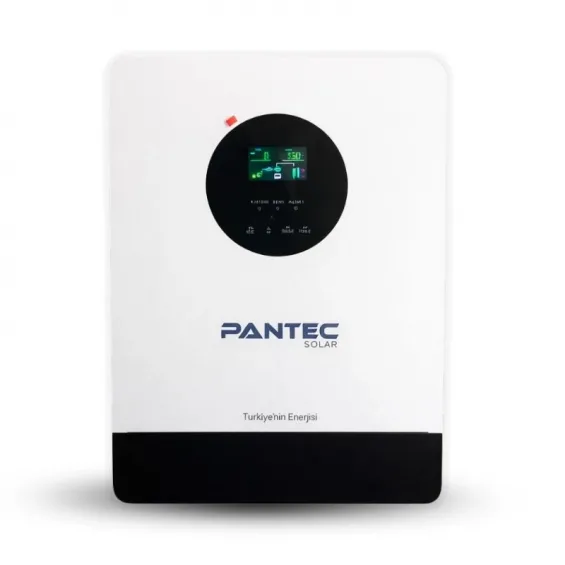 Pantec 11KW Yüksek Voltaj Tam Sinüs Akıllı İnverter 48V 150A MPPT Şarjlı İnverter - Wifi