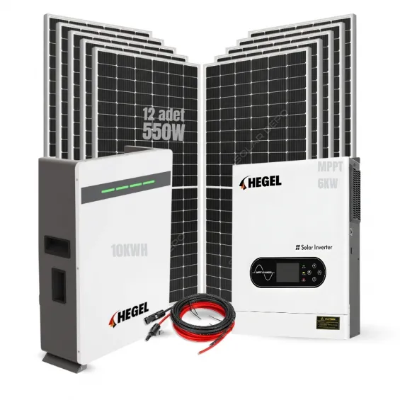 Klima Çalıştıran Enerjisi Paketi - Şebeke Elektriği ile Birlikte Çalışan Lityum Akülü Sistem