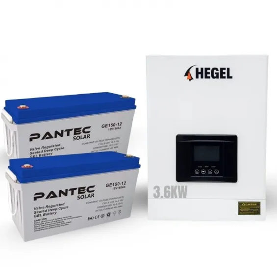 3.6KW Çıkış 3.6KWh - 7.2KWh Yedekleme Jel Akülü Kesintisiz Güç Paketi