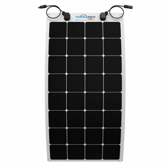 TommaTech 110 Watt Flexible (Esnek) Monokristal Güneş Paneli
