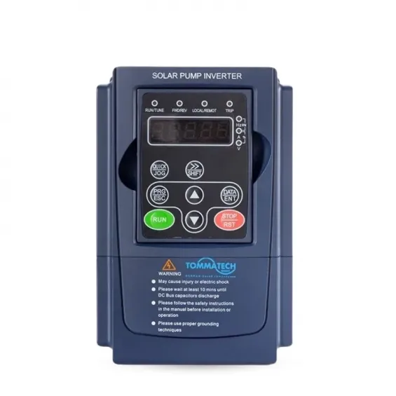 TommaTech 2.2KW 450VDC 1 Faz/220VAC Sulama Pompası İnverteri