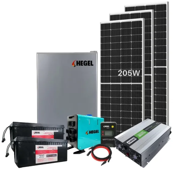 En Kapsamlı Karavan Güneş Enerjisi Paketi - Buzdolabı ve Dizel Isıtıcılı Tam Çözüm