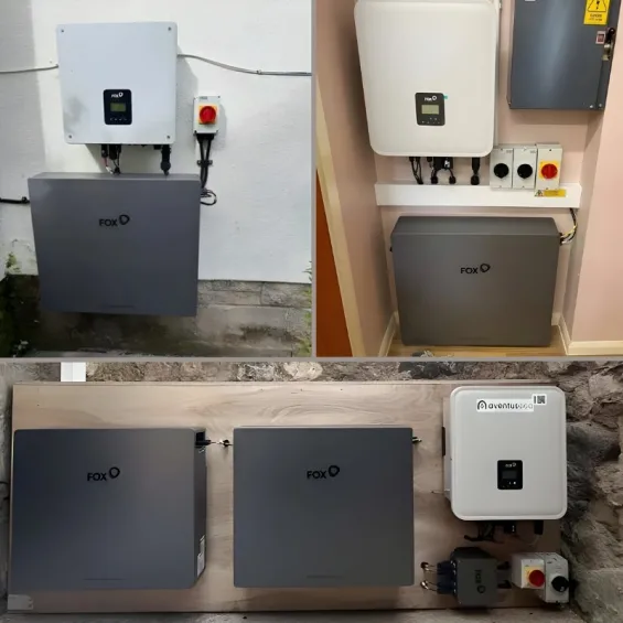 Fox Ess 10.36 kWh HV Lityum LiFePO4 Akü - Hibrit İnverter Bataryası