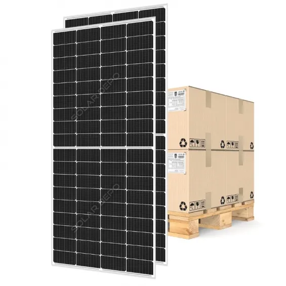 GSE 550 Watt A+ Half Cut Güneş Paneli - Monokristal Solar Panel - 25 Adet Palet