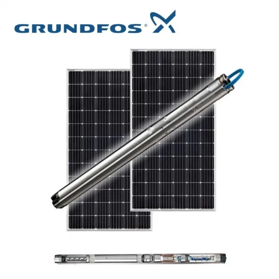 2 Güneş Paneli İle Çalışan Ekonomik Sulama Paketi