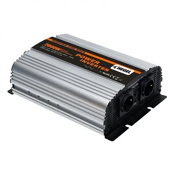 Hegel 2KW 2000 Watt 12 Volt Modifiye Sinüs İnverter - Karavanlara Özel