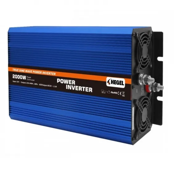 Hegel 2KW 2000 Watt 12 Volt Tam Sinüs İnverter - Yat ve Teknelere Özel