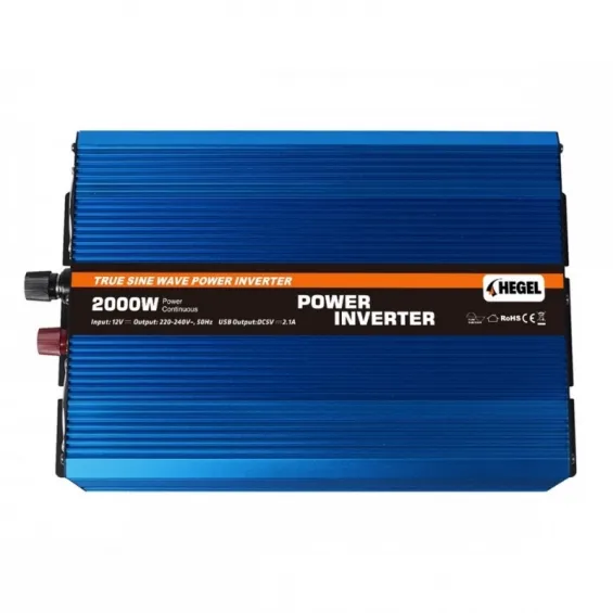 Hegel 2KW 2000 Watt 12 Volt Tam Sinüs İnverter - Yat ve Teknelere Özel