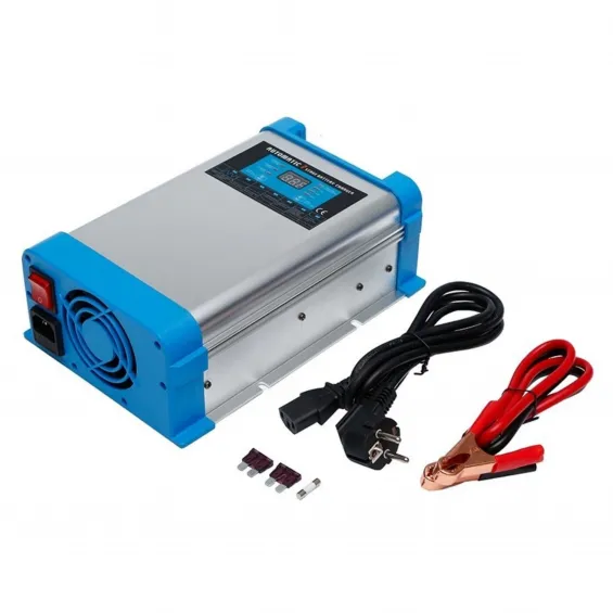 Hegel 30A 24 Volt 7 Aşamalı Şarj Modlu Çift Pil Çıkışlı Akü Şarj Cihazı