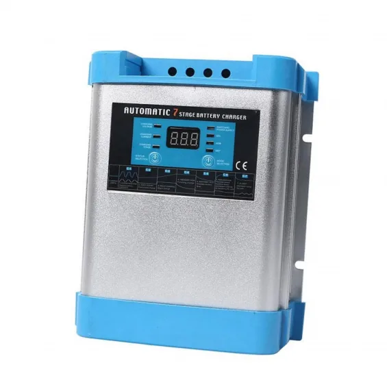 Hegel 30A 24 Volt 7 Aşamalı Şarj Modlu Çift Pil Çıkışlı Akü Şarj Cihazı