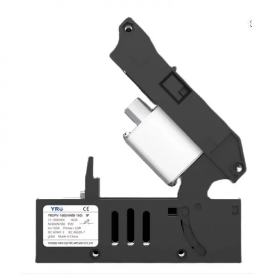 Hegel DC Bıçaklı 1000V 160A Sigorta Yuvası + Hegel DC Bıçaklı 100A 1000V Sigorta